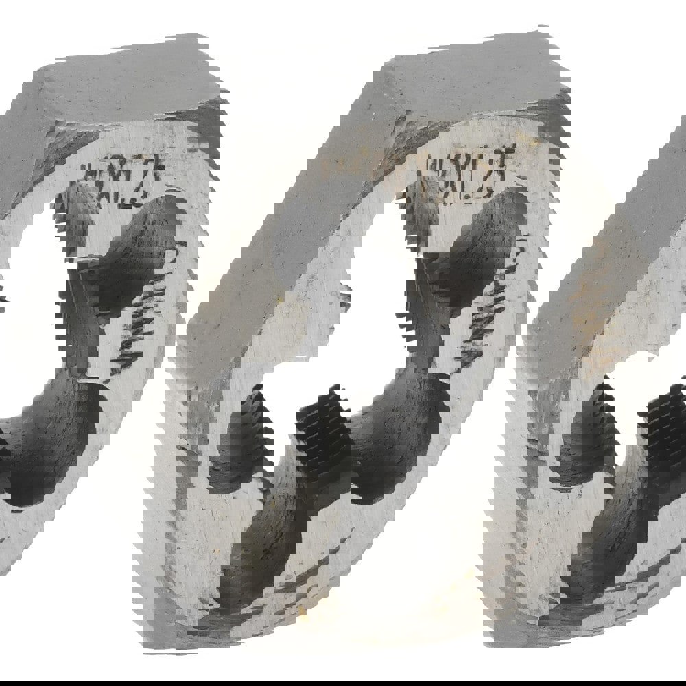 Hex Rethreading Die: M10x1.25, Right Hand, Carbon Steel