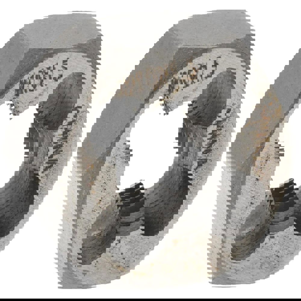 Hex Rethreading Die: M10x1.5, Right Hand, Carbon Steel