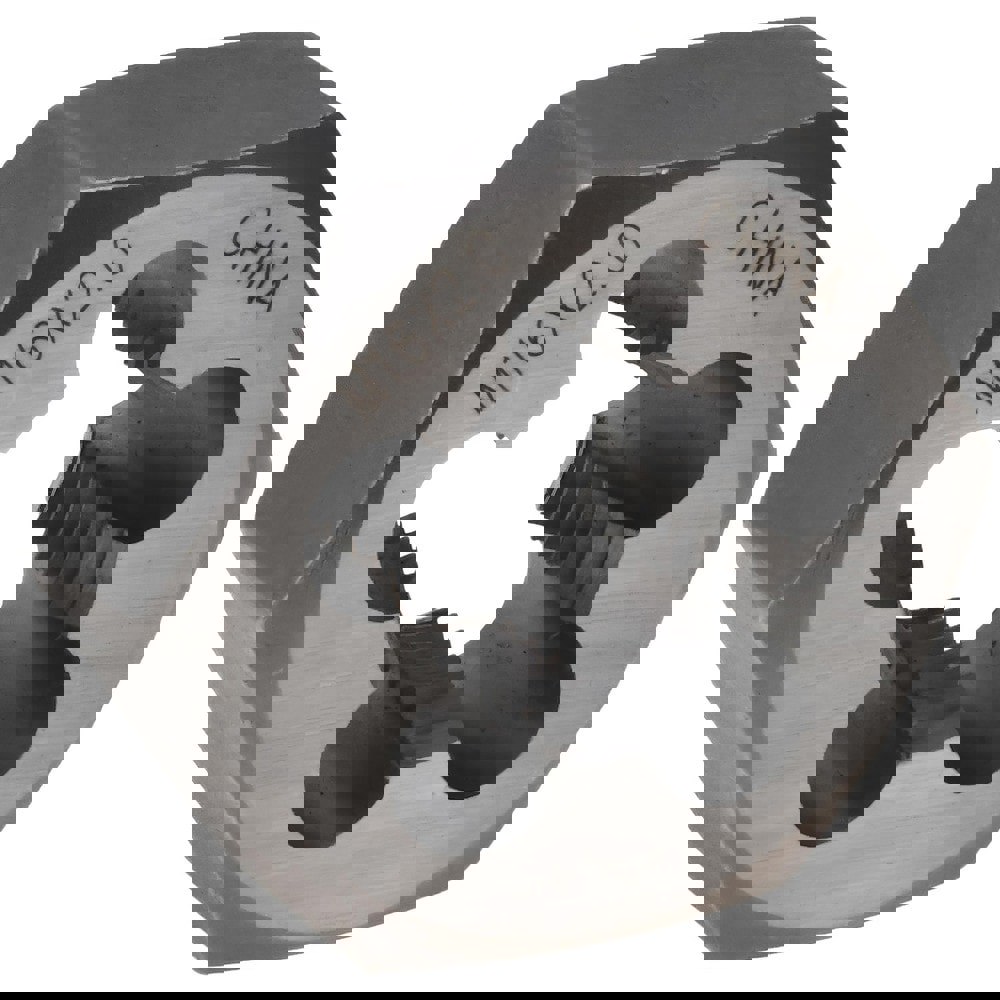 Hex Rethreading Die: M16x2, Right Hand, Carbon Steel