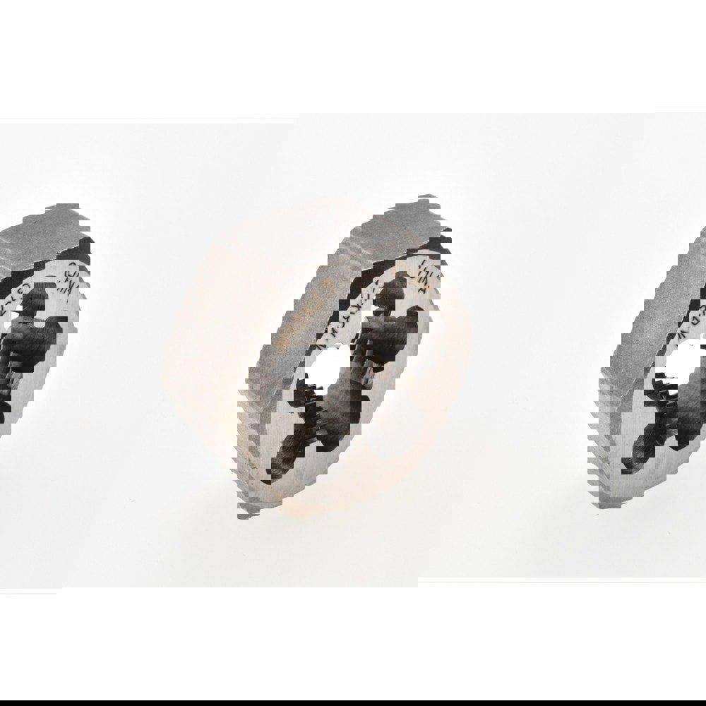 Hex Rethreading Die: M18x2.5, Right Hand, Carbon Steel