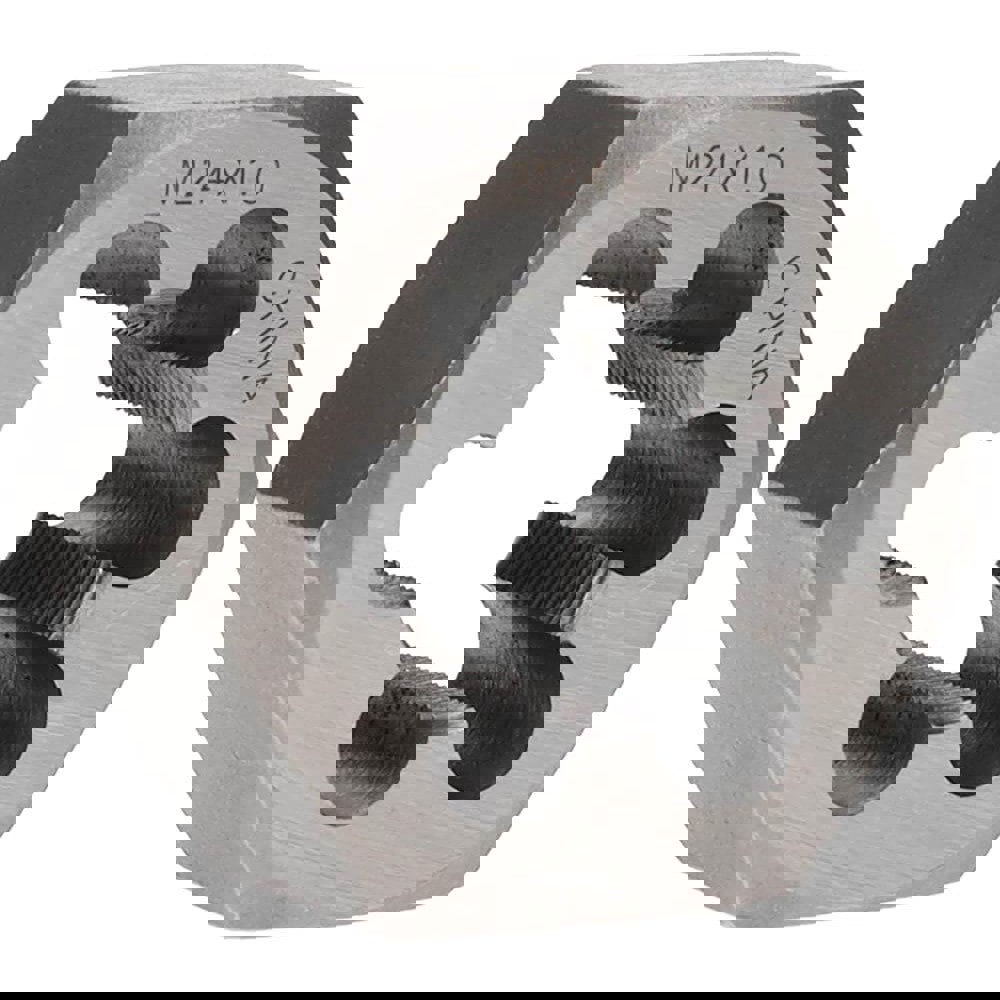 Hex Rethreading Die: M24x1, 1