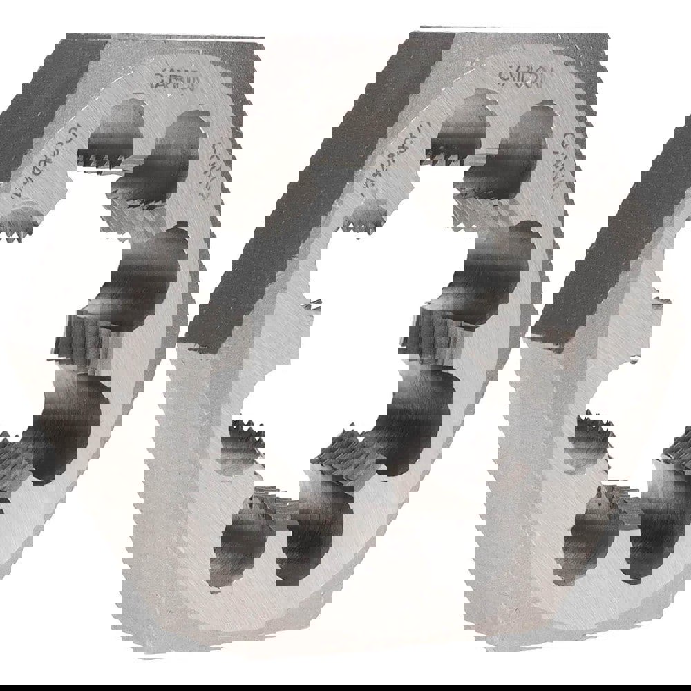 Hex Rethreading Die: M48x3, Right Hand, Carbon Steel