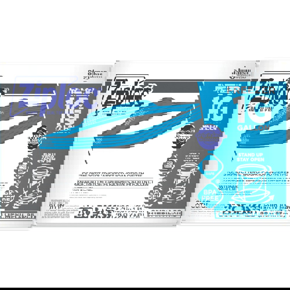 Ziploc Freezer Bags, Gallon, 250/box