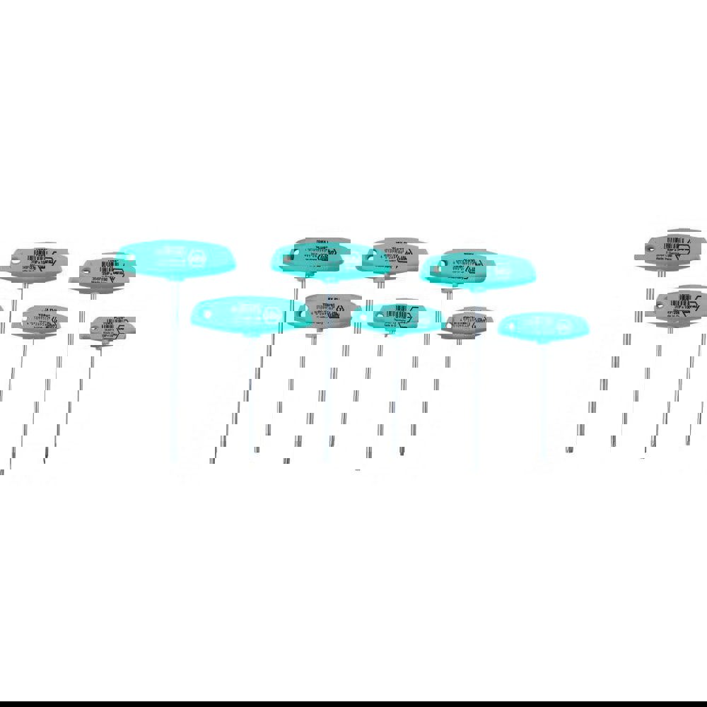 Torx Plus Key Set: 6 Pc, T-Handle, IP10 to IP30