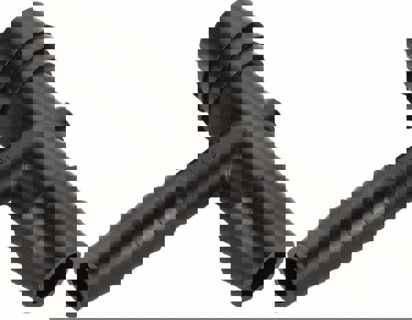 Barbed Tube Union Tee: Single Barb, 1/2