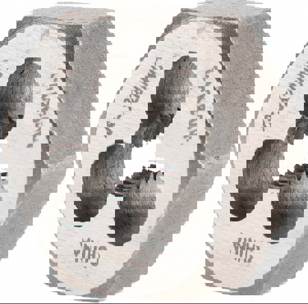 Hex Rethreading Die: #8-32, Right Hand, Carbon Steel