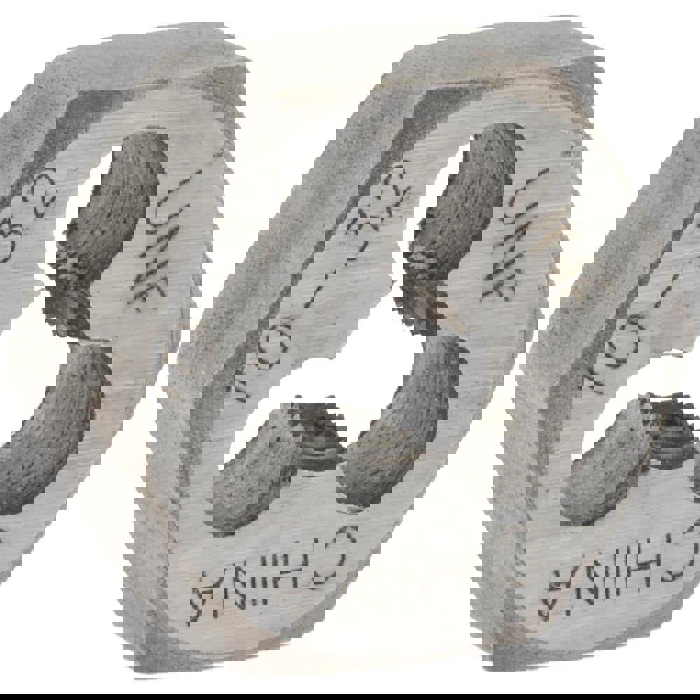 Hex Rethreading Die: #10-32, Right Hand, Carbon Steel