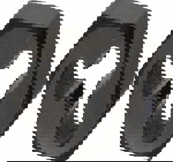 Hex Rethreading Die: #12-24, Right Hand, Carbon Steel