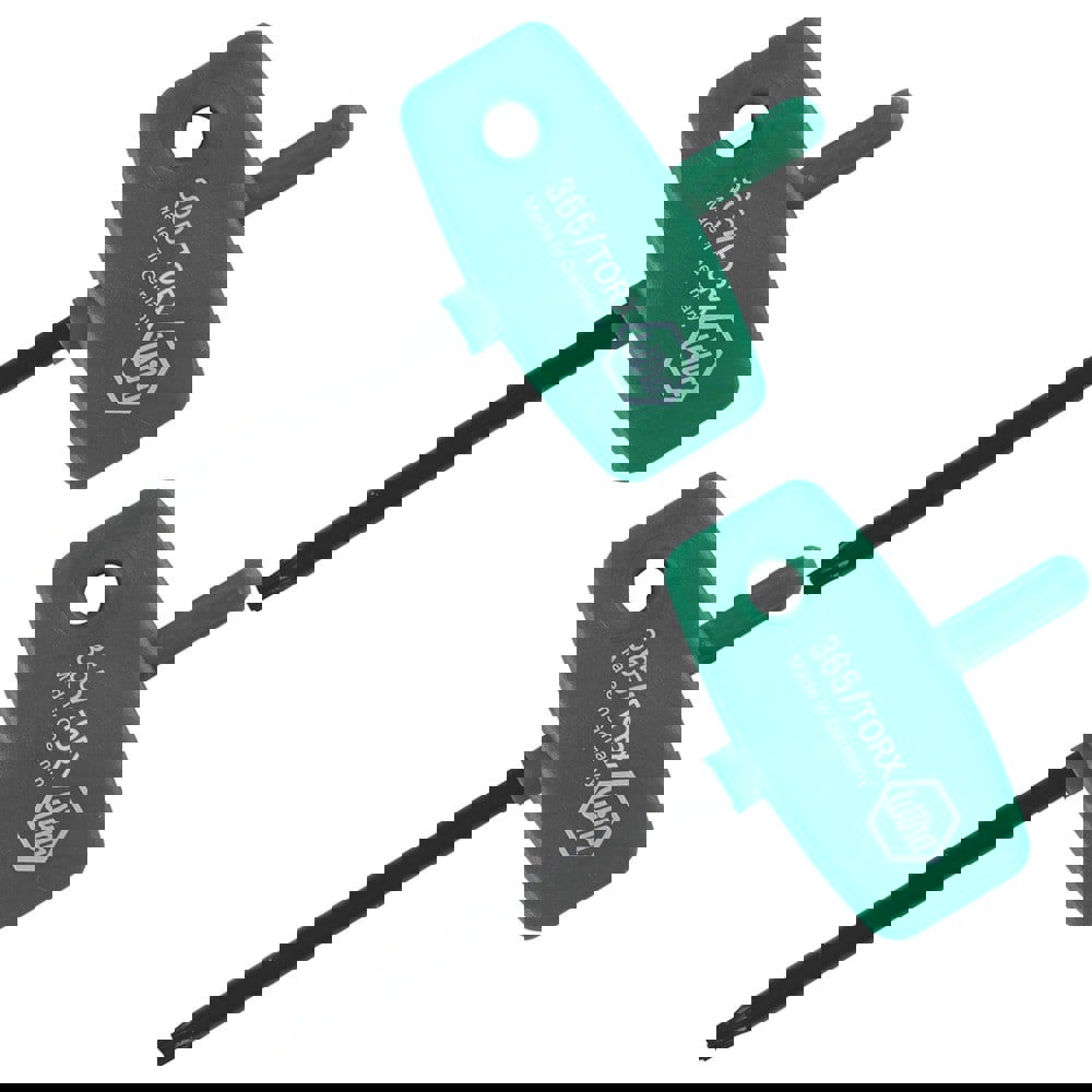 Torx Keys; End Type: Torx ; Torx Size: T10 ; Handle Type: Wing ; Material: Chromium-Vanadium Steel ; Overall Length (Decimal Inch): 2.9000 ; Finish: Black Oxide