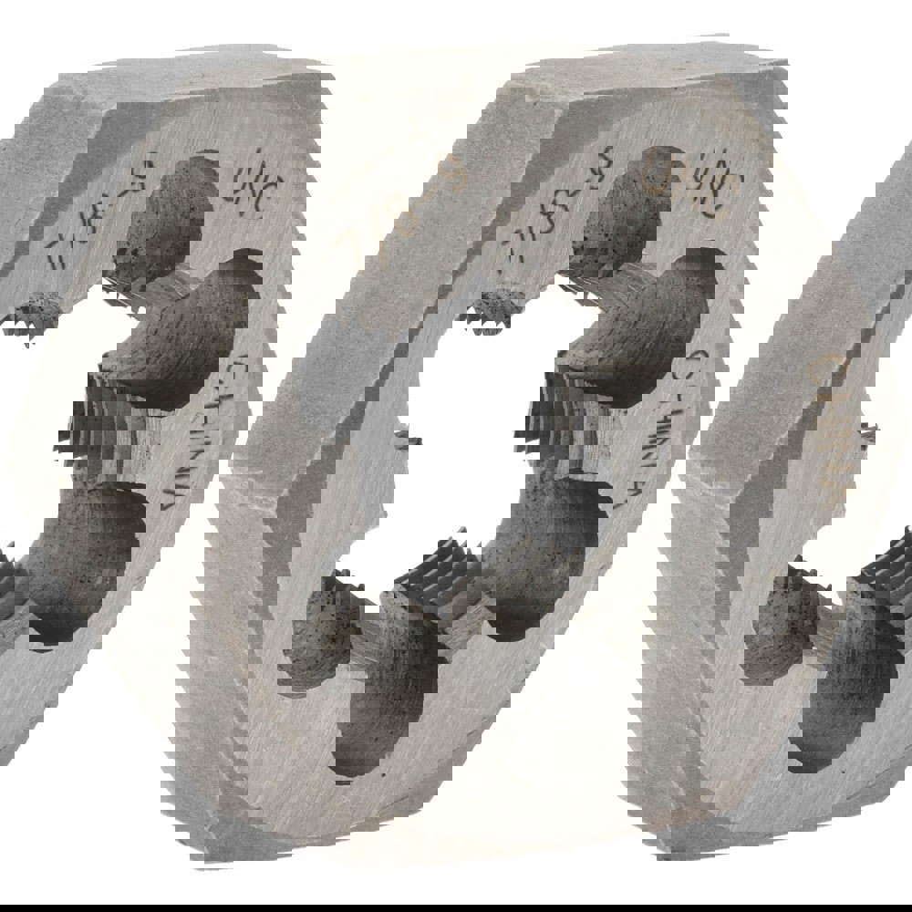 Hex Rethreading Die: 7/8-9, Right Hand, Carbon Steel