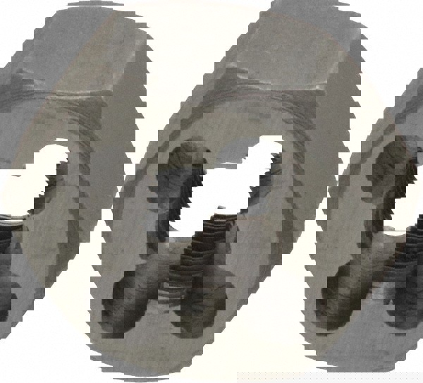 Hex Rethreading Die: 3/8-32, Right Hand, Carbon Steel