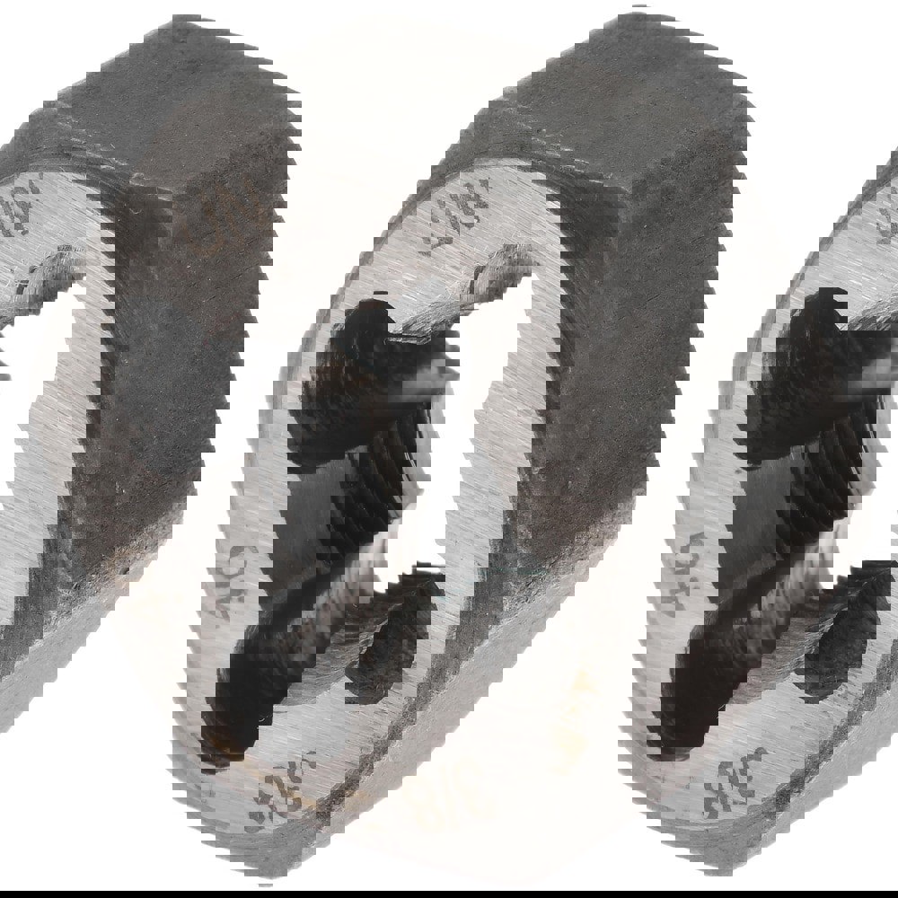 Hex Rethreading Die: 3/8-40, Right Hand, Carbon Steel