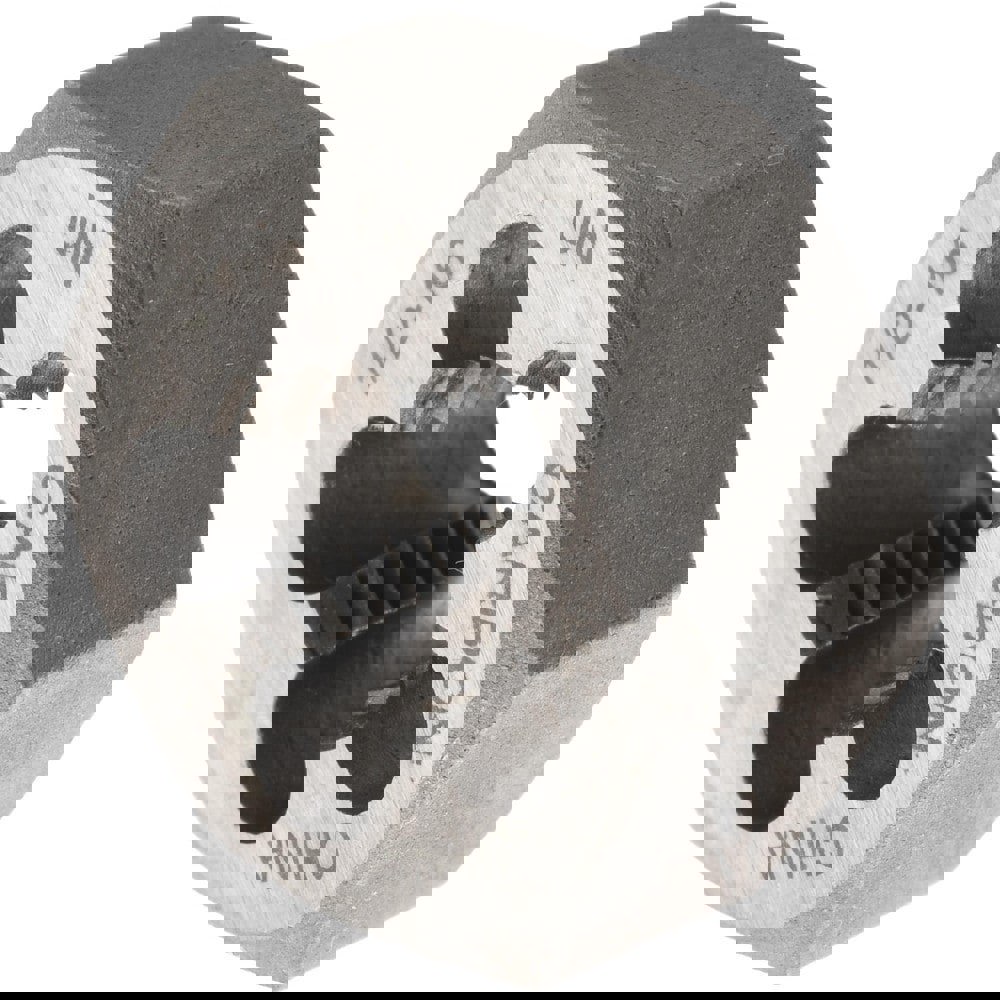 Hex Rethreading Die: 1/2-16, Right Hand, Carbon Steel