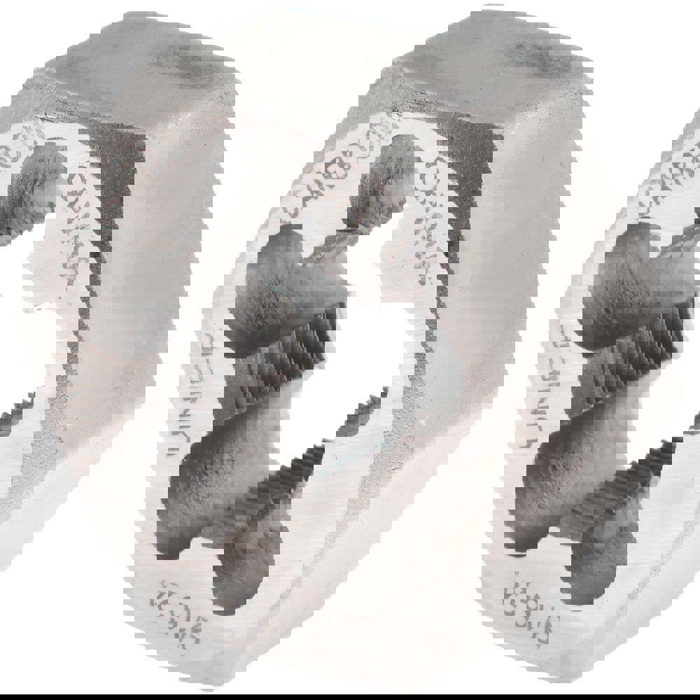 Hex Rethreading Die: 9/16-24, Right Hand, Carbon Steel