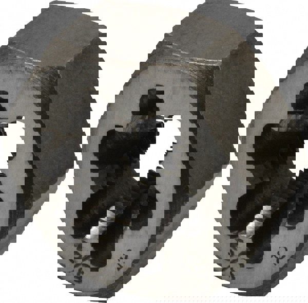 Hex Rethreading Die: 5/8-12, Right Hand, Carbon Steel