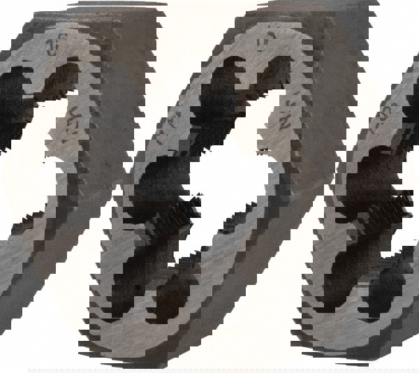 Hex Rethreading Die: 7/8-16, Right Hand, Carbon Steel