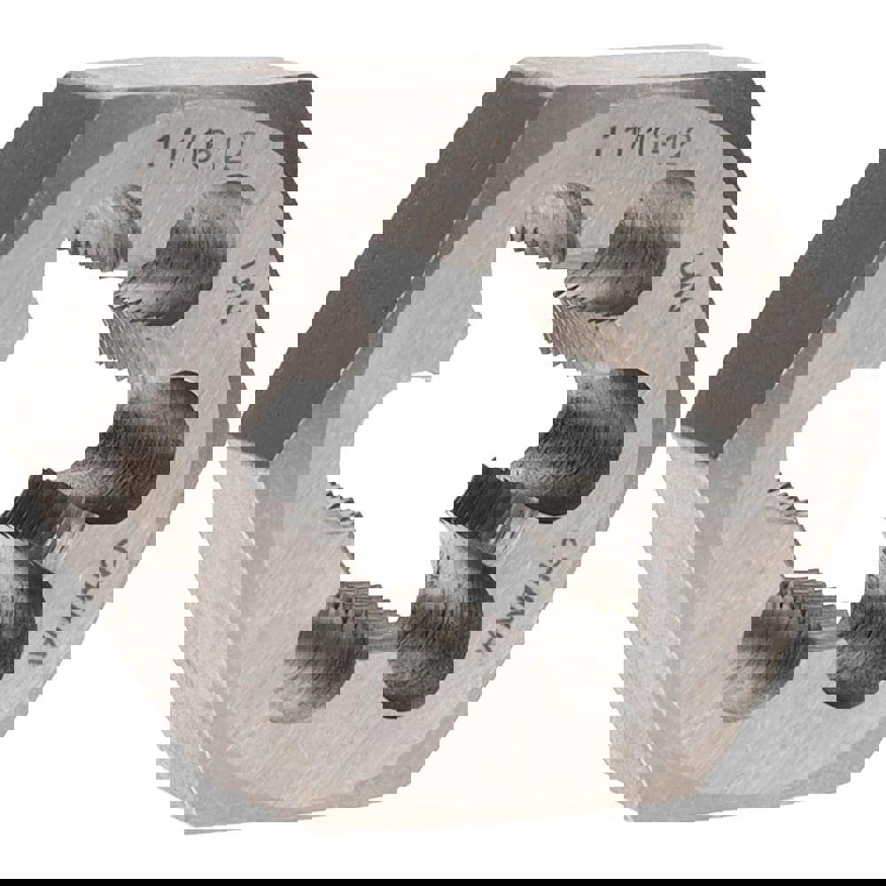 Hex Rethreading Die: 1-1/16-12, 1