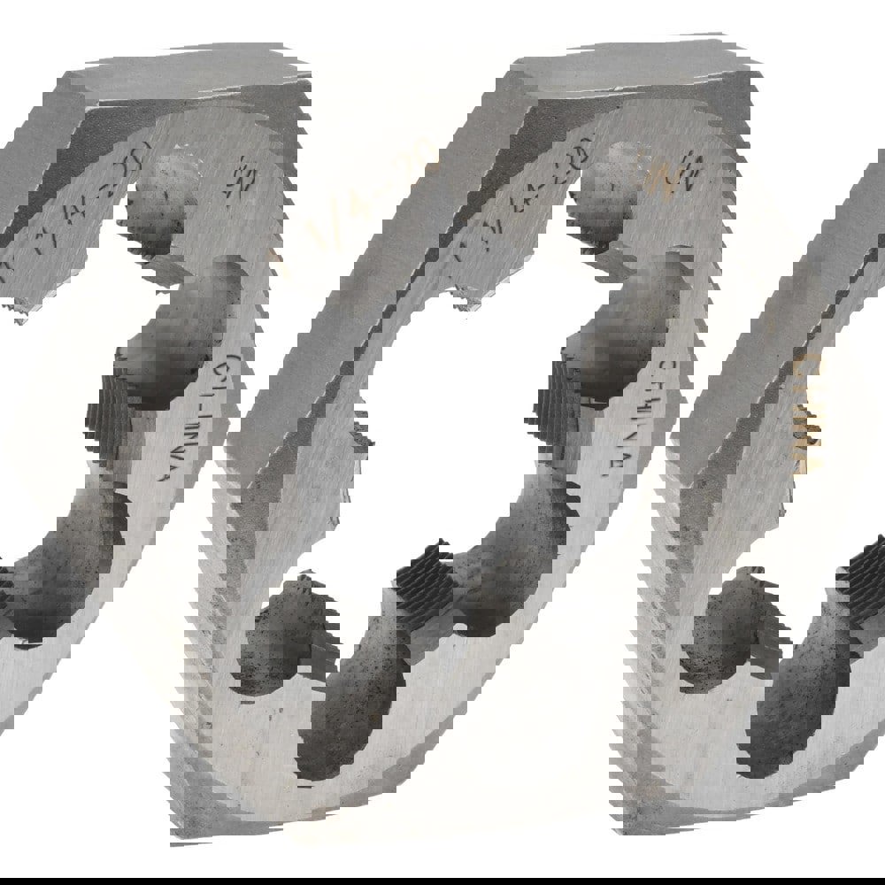 Hex Rethreading Die: 1-1/4-20, 1