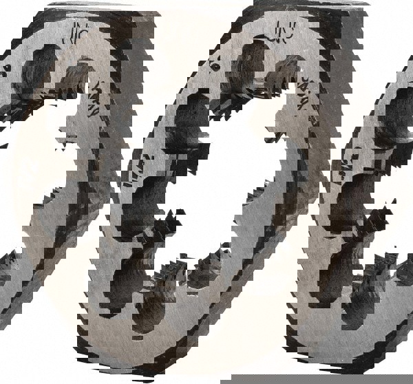 Hex Rethreading Die: 1-1/2-6, 1