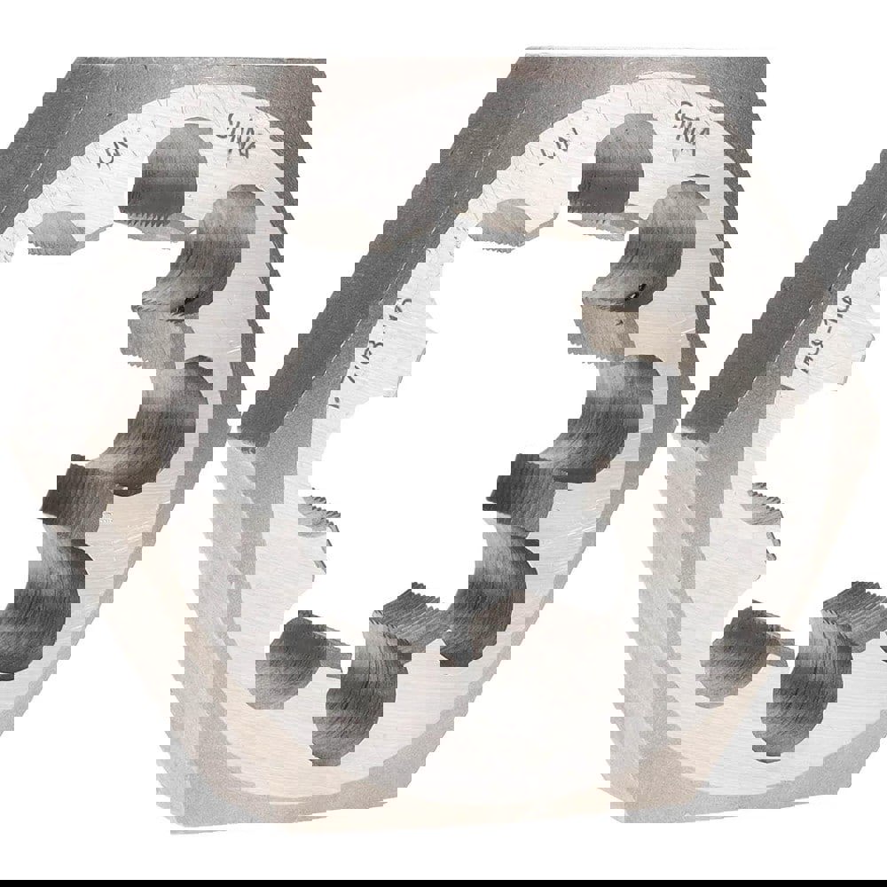 Hex Rethreading Die: 1-7/8-16, Right Hand, Carbon Steel