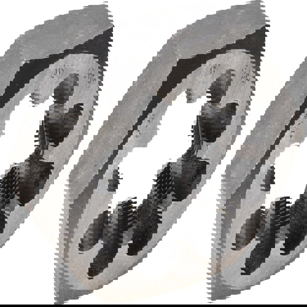 Hex Rethreading Die: 2-8, Right Hand, Carbon Steel