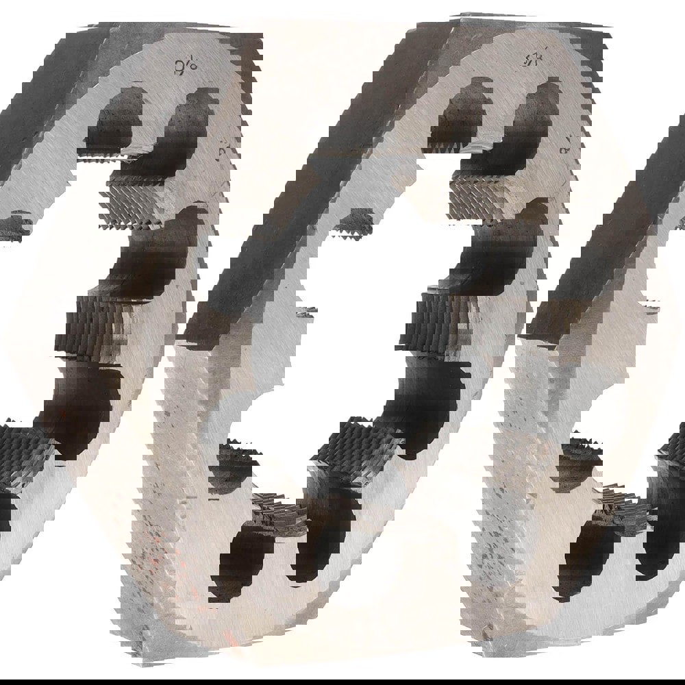 Hex Rethreading Die: 3-1/8-8, 2