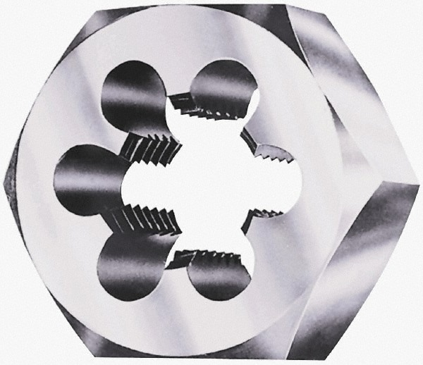 Hex Rethreading Die: 3-1/2-4, 2