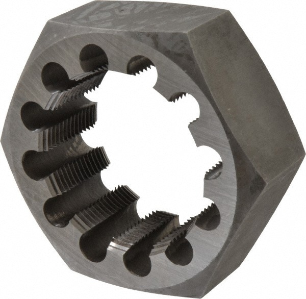 Hex Rethreading Die: 3-1/2-8, Right Hand, 5