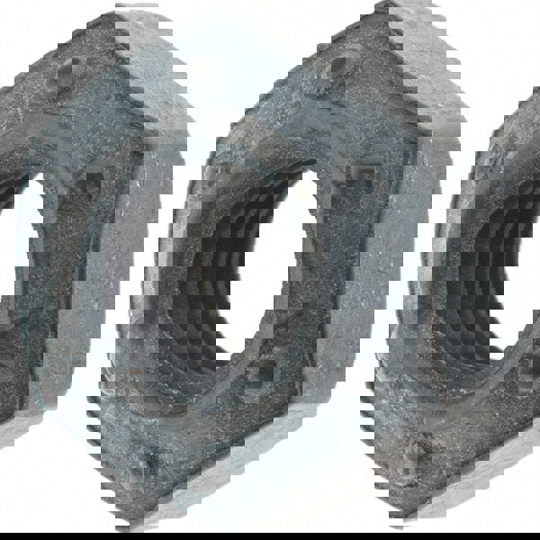 Hex Lock Nut: Distorted Thread, 1/4-20, Grade L9 Steel, Uncoated with Wax