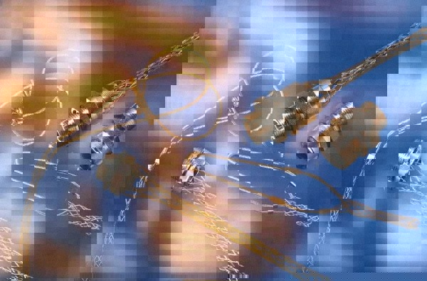 0.82 to 1 Inch Cable Diameter, Galvanized Steel, Single Loop Support Grip