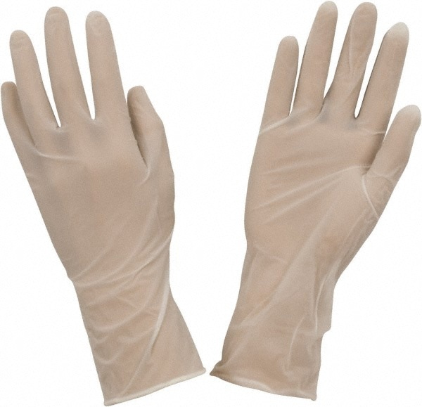 Series Nitrilite Disposable Gloves: Size Medium, 3.9 mil, Uncoated-Coated Nitrile, Cleanroom Grade, Unpowdered