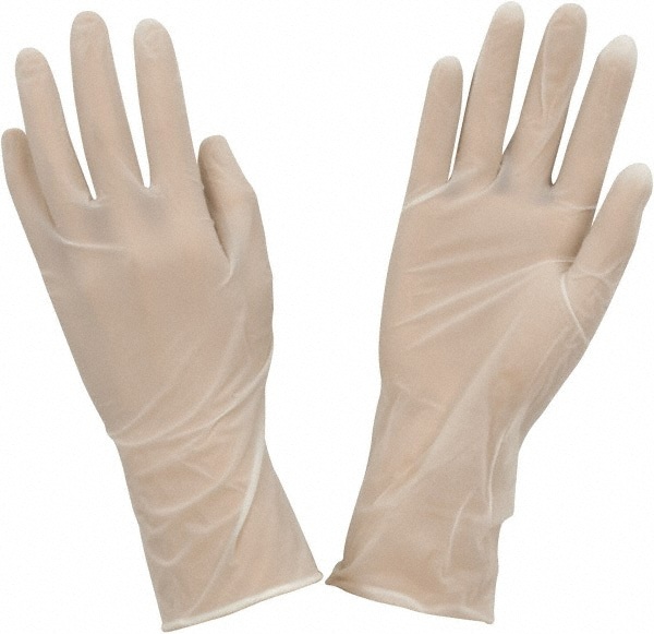 Series Nitrilite Disposable Gloves: Size Large, 3.9 mil, Uncoated-Coated Nitrile, Cleanroom Grade, Unpowdered