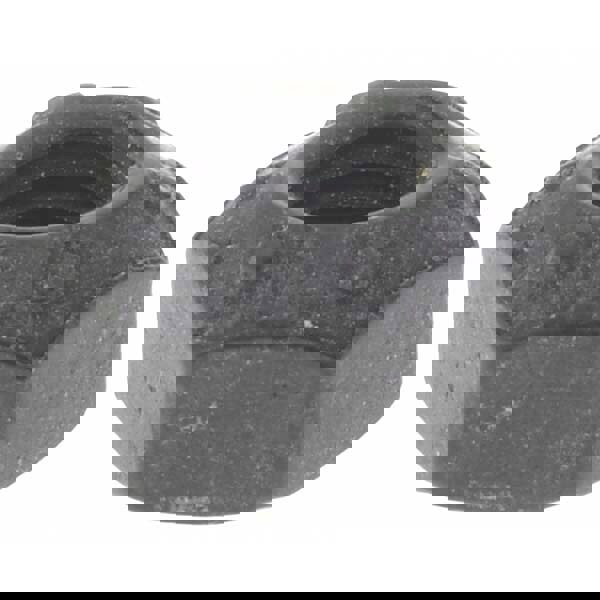 Hex Lock Nut: Distorted Thread, 1/4-28, Grade L9 Steel, Uncoated with Wax