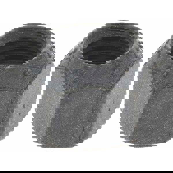 Hex Lock Nut: Distorted Thread, 9/16-18, Grade L9 Steel, Uncoated with Wax