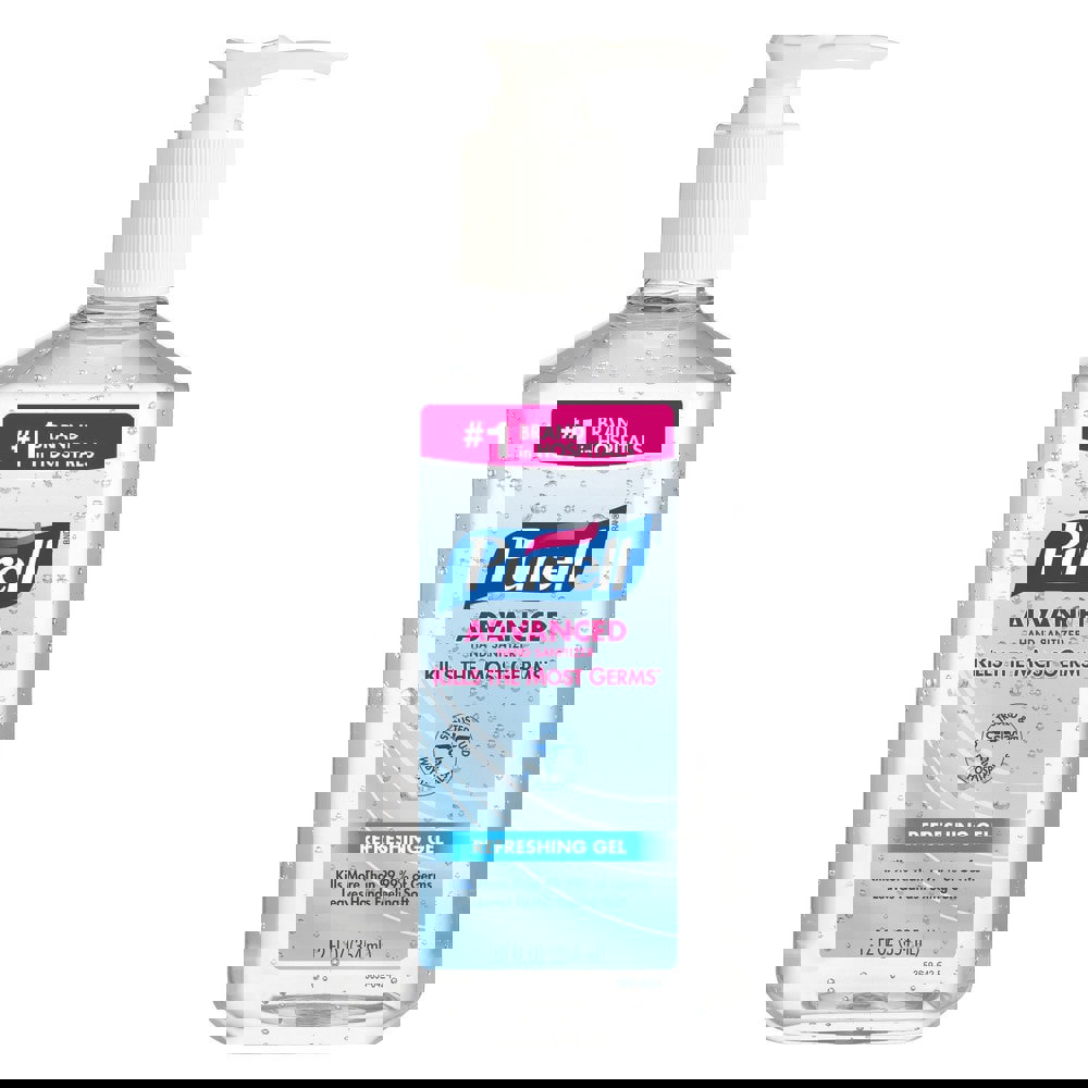 Hand Sanitizer: Gel, 12 oz Pump Spray Bottle, Contains 70% Alcohol