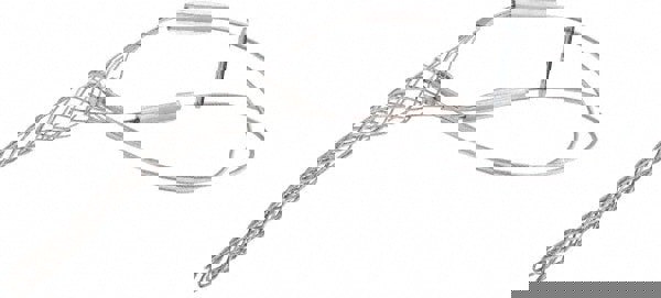 0.82 to 1 Inch Cable Diameter, Galvanized Steel, Locking Bale and Universal Loop Support Grip