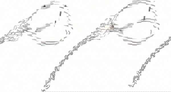 0.96 to 1-1/4 Inch Cable Diameter, Galvanized Steel, Locking Bale and Universal Loop Support Grip