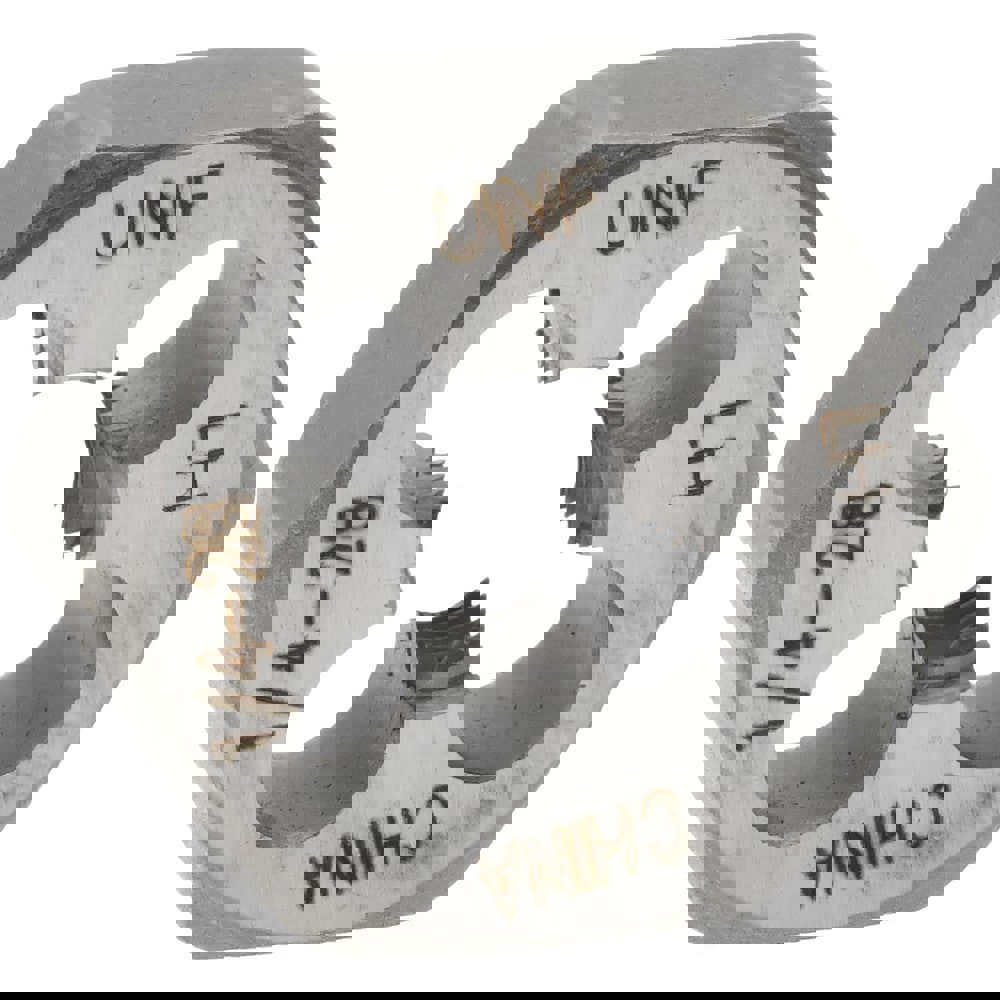 Hex Rethreading Die: 1/4-28, Left Hand, Carbon Steel