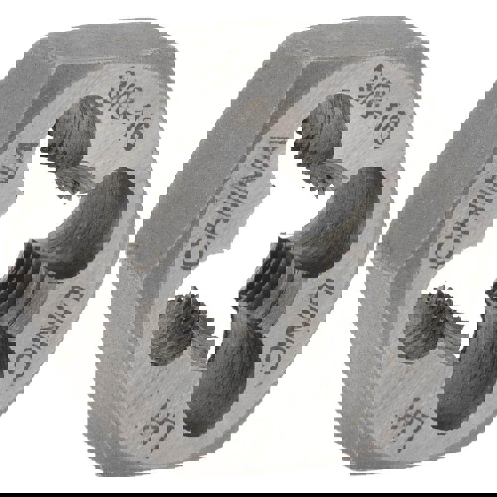 Hex Rethreading Die: 3/8-16, Left Hand, Carbon Steel