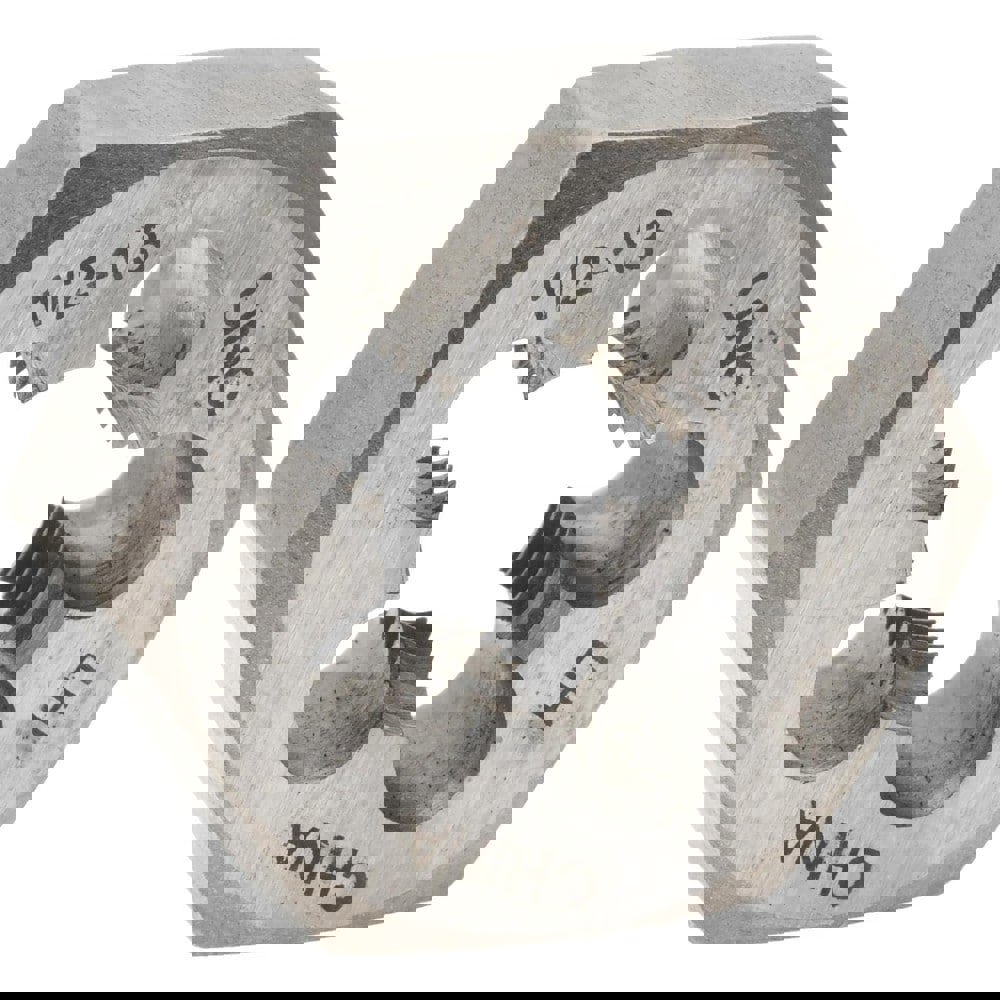 Hex Rethreading Die: 1/2-13, Left Hand, Carbon Steel