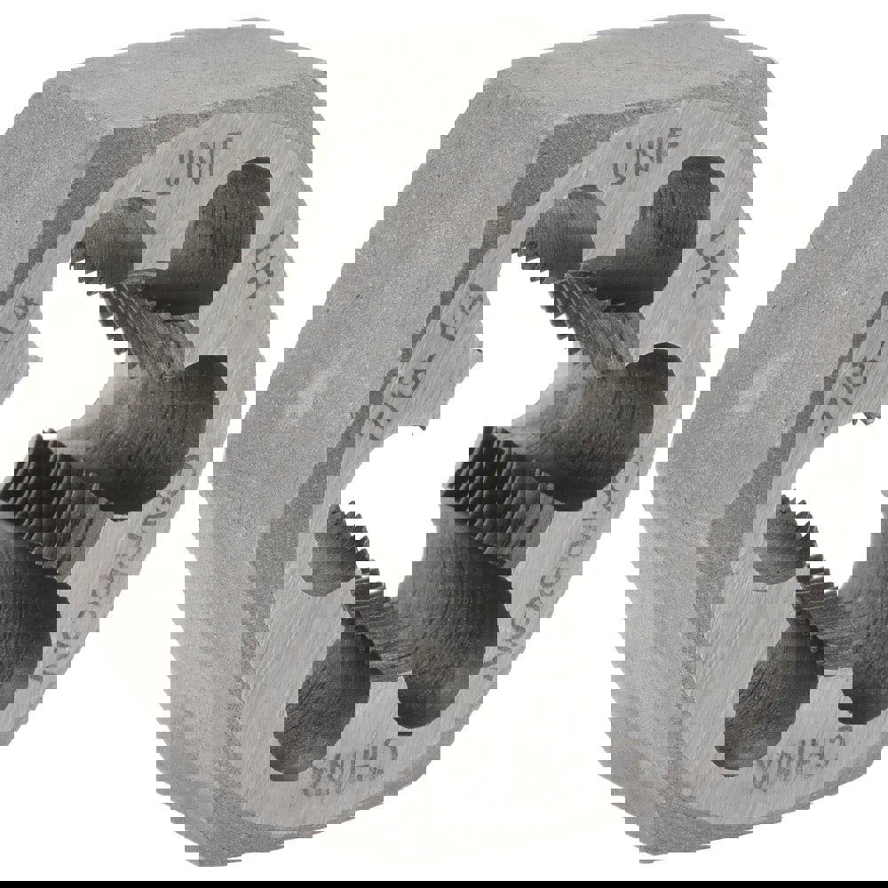 Hex Rethreading Die: 7/8-14, Left Hand, Carbon Steel