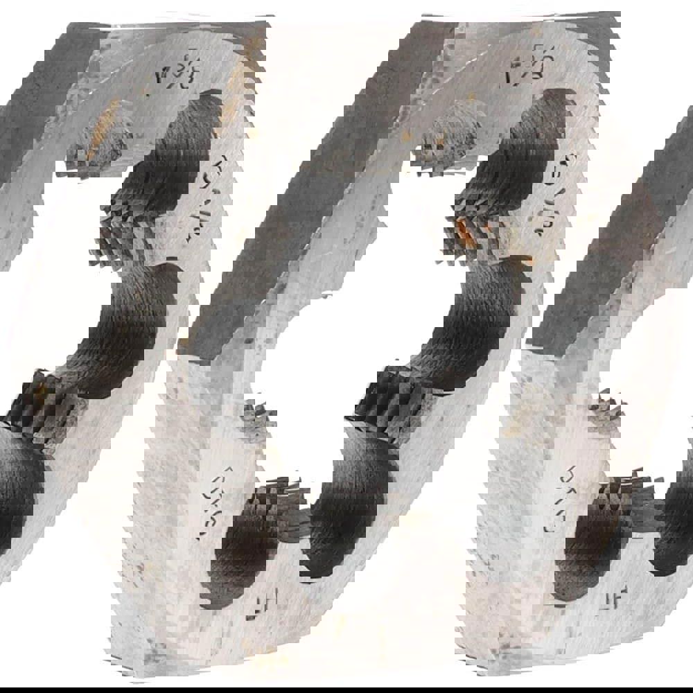 Hex Rethreading Die: 1-5/8-12, 1