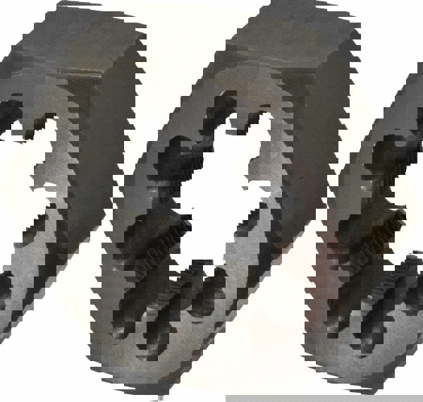 Hex Rethreading Die: 2-12, Left Hand, Carbon Steel