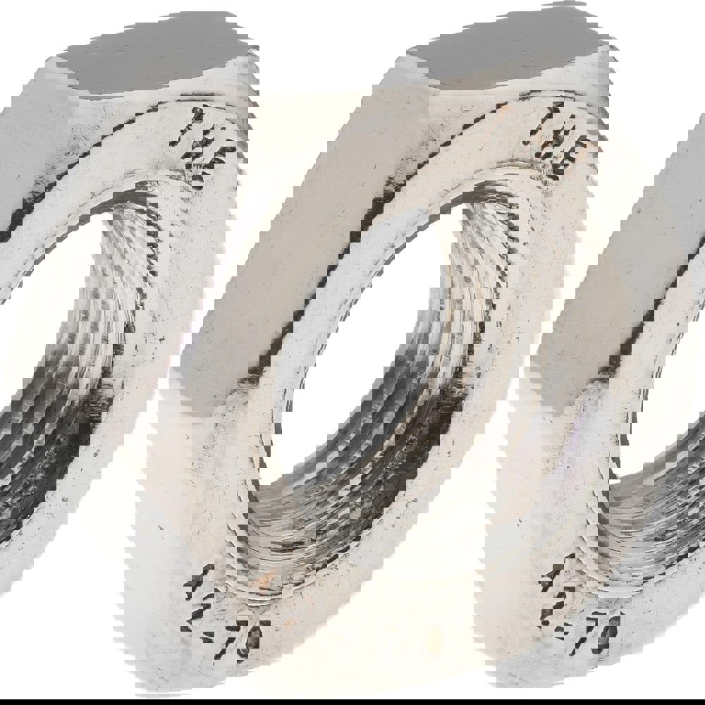 Hex Nut: M14 x 2, Grade 18-8 & Austenitic Grade A2 Stainless Steel, Uncoated