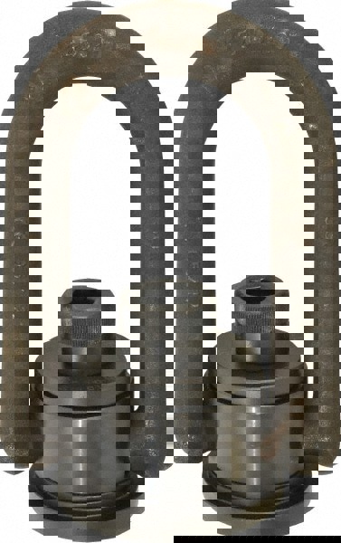 Weld Mount Hoist Ring: 10,000 lb Working Load Limit