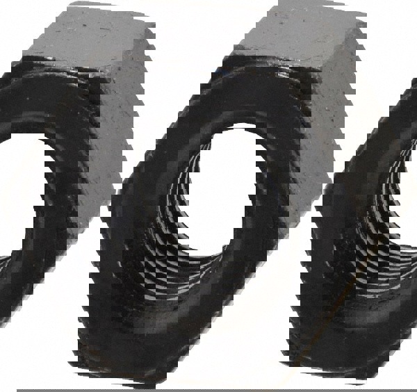 Hex Nut: 5/8-11, A194 Grade 2H Steel, Uncoated