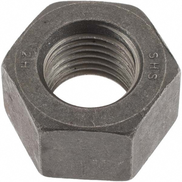 Hex Nut: 1-1/8 - 8, Grade 2H