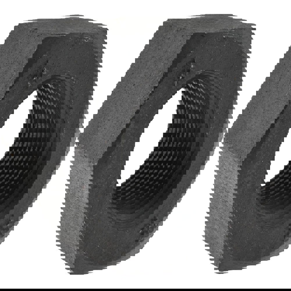 Hex Nut: 1-1/4 - 8, A194 Grade 2H Steel, Uncoated