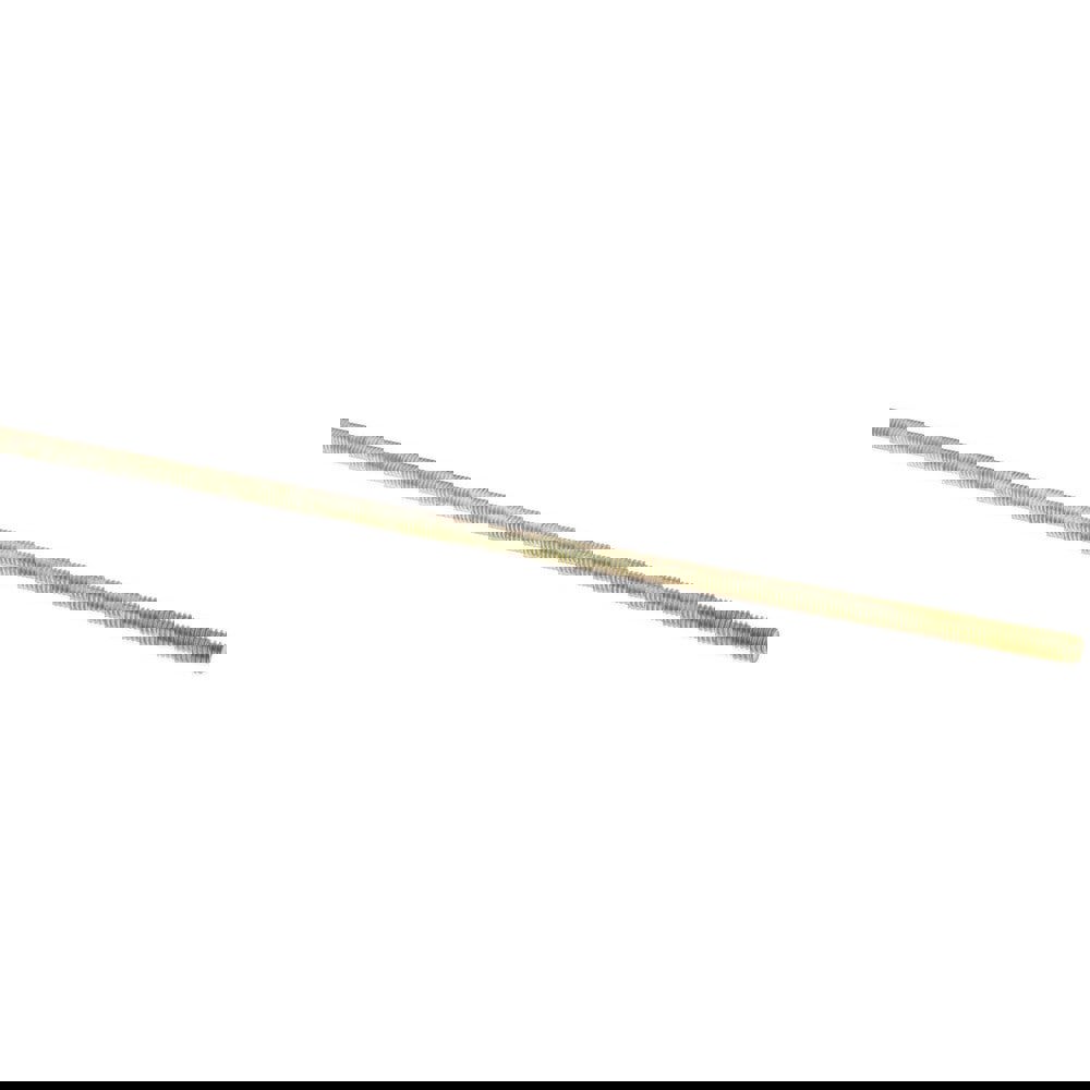 Threaded Rod: 7/16-14, 3' Long, Low Carbon Steel