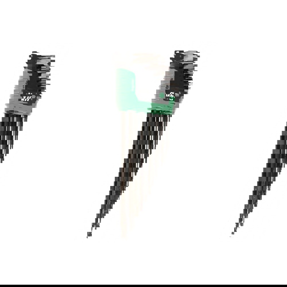 Torx Key Set: 13 Pc, L-Handle, T5 to T45